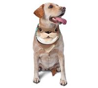 Bandana pour animal de compagnie motif loutre mignon - Accessoire pour photos de chiens de petite et moyenne taille - Bandana triangulaire réglable lavable pour chiot
