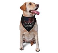 Bandana pour Chien 9/11 September 11Th We Will Never Forget Chat Bavoirs Triangulaires Animaux De Compagnie Triangle Dog Scarf pour Accessoires Chiens Chats Chiot 30X70Cm