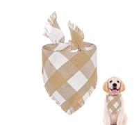 Bandana pour Chien à Carreaux, écharpe décorative pour Chien - Écharpe Respirante pour Animaux de Compagnie à Carreaux | Écharpe décorative pour Chien, Bandanas lavables pour Animaux de Compagnie,