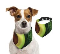 Bandana pour chien avec demi découpes, écharpe réglable pour animaux de compagnie, bandanas lavables double face pour animaux de compagnie, foulard triangulaire en coton pour chien, chats, écharpes