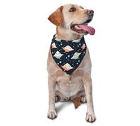 Bandana pour chien avec imprimé raie pour chiens de petite, moyenne et grande taille, réglable, accessoire pour chat et chien