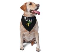Bandana pour Chien C'est dans Mon Adn Central Toilettage des Animaux De Compagnie Personnalisé Bavoirs pour Chien, pour Petite, Moyenne Et Grande Taille, Photo Prises, Chats, 70x30cm