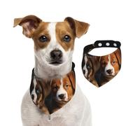 Bandana pour chien, chiots, animaux de compagnie, écharpe réglable pour animaux de compagnie, bandanas lavables double face pour animaux de compagnie, foulard triangulaire en coton pour chiens