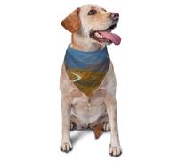 Bandana pour chien de montagne - Accessoires pour chiens de petite et moyenne taille - Accessoire photo - Bandana triangulaire réglable - Lavable - Pour chien