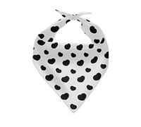 Bandana pour Chien Doux Amour Écharpe Triangulaire Animaux De Compagnie Bandana Pets Respirant Triangle Dog Scarf pour Petit Moyen Grand Chiens Chats Chiot