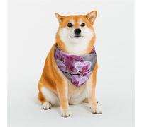 Bandana pour chien - Écharpe réglable pour chien - Bandana de Noël pour animaux de compagnie - Bavoirs triangulaires doux et respirants pour chats de petite, moyenne et grande taille