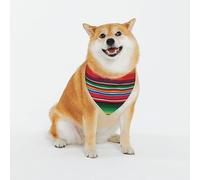 Bandana pour Chien Galerie Mexique Serape Triangulaire pour Animaux Unique Écharpe pour Le Cou, pour Petite, Moyenne Et Grande Taille, Chats, Photo Prises, 70x30cm
