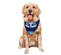 Bandana pour Chien Good Friday 2024 Chat Triangle Dog Scarf Décorer Bandana Pets pour Accessoires Party Dress Up 30X70Cm