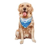 Bandana pour Chien Happy Israel Independence Day Animaux De Compagnie Écharpe Triangulaire Chat Bavoirs Triangulaires pour Petit Moyen Grand Séances Photo 30X70Cm