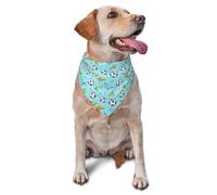 Bandana pour Chien imprimé Avion en Papier de Football, réglable, Mignon, Chat, Chien, Foulard, Bavoir Triangulaire, écharpe, Mouchoir, Accessoires
