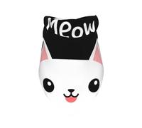 Bandana pour Chien imprimé Chat Miaou, 1 Paquet, écharpe Triangulaire de qualité supérieure, Lavable, Accessoires pour Animaux de Compagnie d'anniversaire pour Grands Chiens Neutres