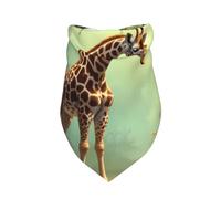 Bandana pour Chien imprimé Girafe, 1 Paquet, écharpe Triangulaire de qualité supérieure, Lavable, Accessoires pour Animaux de Compagnie d'anniversaire pour Chiens de Grande Taille Neutres