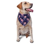 Bandana pour Chien imprimé méduse Fantaisie, Foulard Triangulaire réglable, Mignon, Accessoire pour Chat et Chien