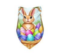 Bandana pour Chien imprimé Panier de Pâques, Motif Graphique, 1 Paquet, écharpe Triangulaire de qualité supérieure, Lavable, Accessoires pour Animaux de Compagnie, pour Grands Chiens Neutres