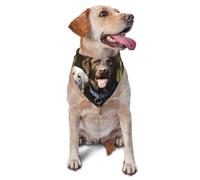 Bandana pour chien labrador - Accessoires pour chiens de petite et moyenne taille - Accessoire photo - Bandana triangulaire réglable - Lavable - Pour chien
