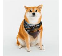 Bandana pour chien motif tortues sortant des oranges - Bandana réglable pour animaux de compagnie - Écharpe de Noël pour animaux de compagnie - Bavoirs triangulaires doux et respirants pour chats de