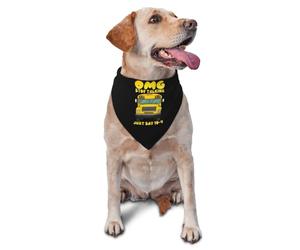 Bandana pour Chien Oh Mon Dieu ! Arrête De Parler ! Dis Juste 10-4 ! Toilettage des Animaux De Compagnie Classiques Vêtements, pour Petite, Moyenne Et Grande Taille, Photo Prises, Chats, 70x30cm