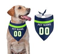 Bandana pour Chien personnalisé avec nom et numéro personnalisé Foulard pour Chien A10
