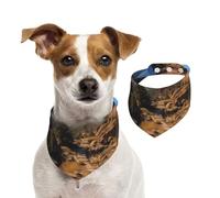 Bandana pour chien Pikes Peak Colorado - Réglable - Lavable - Double face - En coton - Triangle - Pour chiens et chats - Accessoires de costume pour chiot - Taille S