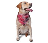 Bandana pour chien Pride - Écharpe en polyester respirant pour chiens de petite, moyenne et grande taille, réglable et lavable - Accessoire pour garçon, fille, chiot et chat - Célébration de l'amour