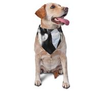 Bandana pour chien schnauzer animal de compagnie pour chiens de petite et moyenne taille, accessoire photo, bandanas triangulaires réglables pour chiot lavable