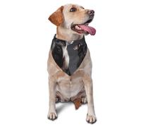 Bandana pour chien schnauzer mignon pour chiens de petite et moyenne taille, accessoire photo, bandanas triangulaires réglables et lavables pour chiot