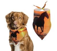 Bandana pour chien, taille unique, en polyester imprimé, bandana pour chien en vrac pour garçon et fille, écharpe lavable pour animaux domestiques, convient pour les garçons et les filles en plein air