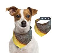 Bandana pour chien The Sloth On The Moon - Réglable pour garçons et filles - Convient pour chats et chiens