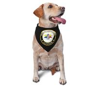 Bandana pour Chien Us 4Th Armored Division Unit Veteran Chat Triangle Dog Scarf Animaux De Compagnie Bandana Pets pour Chiens Chats Chiot Party Dress Up 30X70Cm