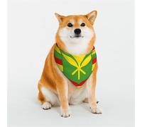 Bandana pour chiens de petite, moyenne et grande taille, motif drapeau hawaïen, foulard triangle pour fille ou garçon