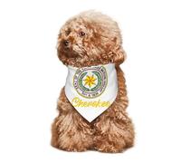 Bandana pour chiots et chats, motif Great Seal of The C Nation, écharpe d'été pour chiens de petite, moyenne et grande taille, respirant, doux et confortable, vêtements pour animaux de compagnie, acce
