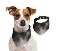 Bandana Quiet Night pour animal domestique pour chien, printemps été, écharpe en coton doux, accessoires réglables pour petites, moyennes et grandes, filles, garçons, chiots, taille L