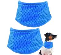 Bandana Rafraîchissant Bandana Respirant Réglable en Mesh Réutilisable | Tour de cou serviette rafraîchissante pour Chats, Chiots, Chatons, Été, Plage, Extérieur, Chasse, Dressage, Randonnée