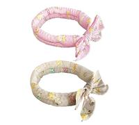 Bandana rafraîchissant pour chien, collier rafraîchissant pour animal domestique, tour de cou respirant, coton confortable avec résine polymère, idéal pour la randonnée, la marche, la course, les