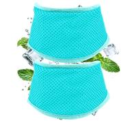 Bandana rafraîchissant réutilisable réglable et respirant | Serviette rafraîchissante pour le cou pour animaux domestiques, chats, chiots, chatons, l'été, la plage, l'extérieur