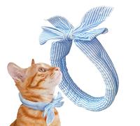 Bandana Rafraîchissante pour Chien - Écharpe Glacée à Rayures pour Chien | Dissipation Immédiate De La Chaleur, Accessoires Confortables pour Chiots Et Chats Pendant Les Activités en
