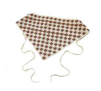 Bandana respirant en crochet coloré pour femme - Pour foulard, nœud pour triangle pour envelopper la tête - Jolis cheveux