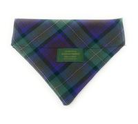 Bandana tartan pour chien de taille moyenne - tartan île du ciel