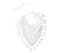 Bandana tendance avec broderie florale pour cheveux - Accessoire tendance - Écharpe tricotée douce pour femmes et filles