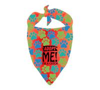 Bandana triangle « I'm A Catch » pour chien « Rescue Dogs » - Cadeau d'anniversaire pour chien (I'm A Catch)