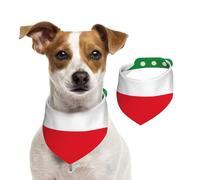 Bandana triangulaire en coton lavable avec drapeau de la Rhénanie du Nord-Westphalie pour chien, chat et chat de petite, moyenne et grande taille, noir