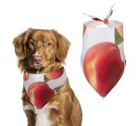 Bandana triangulaire en polyester lavable pour chien et chat de taille moyenne et grande