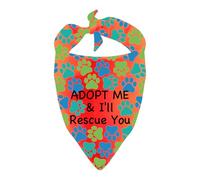 Bandana triangulaire pour chien « I 'll Rescue You » - Cadeau idéal pour chien (je vais vous sauver)