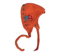 Bandana Turban Crochet Fleur Oreille pour Protection Bandeau Tricoté pour Femme Tendance Y2K Cheveux Accès aux Cheveux Foulards pour Femmes Cheveux Fibres Acrylique Écharpe Couleur Assortie