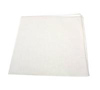 Bandana uni Zac’s Alter Ego®, foulard 100 % coton - Blanc -