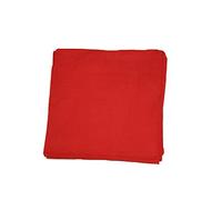Bandana uni Zac’s Alter Ego®, foulard 100 % coton - Rouge -