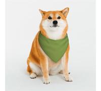 Bandana vert clair pour chiens de petite, moyenne et grande taille, foulard triangle pour fille ou garçon