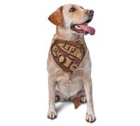 Bandana vintage en forme de bouteille de vin pour chien et chat de petite et moyenne taille, accessoire photo, bandanas triangulaires réglables et lavables