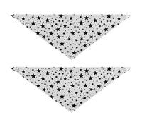 Bandanas à boutons pression pour chien et fille - Accessoires mignons pour chiens et chats - Taille L