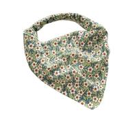 Bandanas à cheveux floraux, petite fleur imprimé, foulard, foulard pour femme, bandeau triangles avec